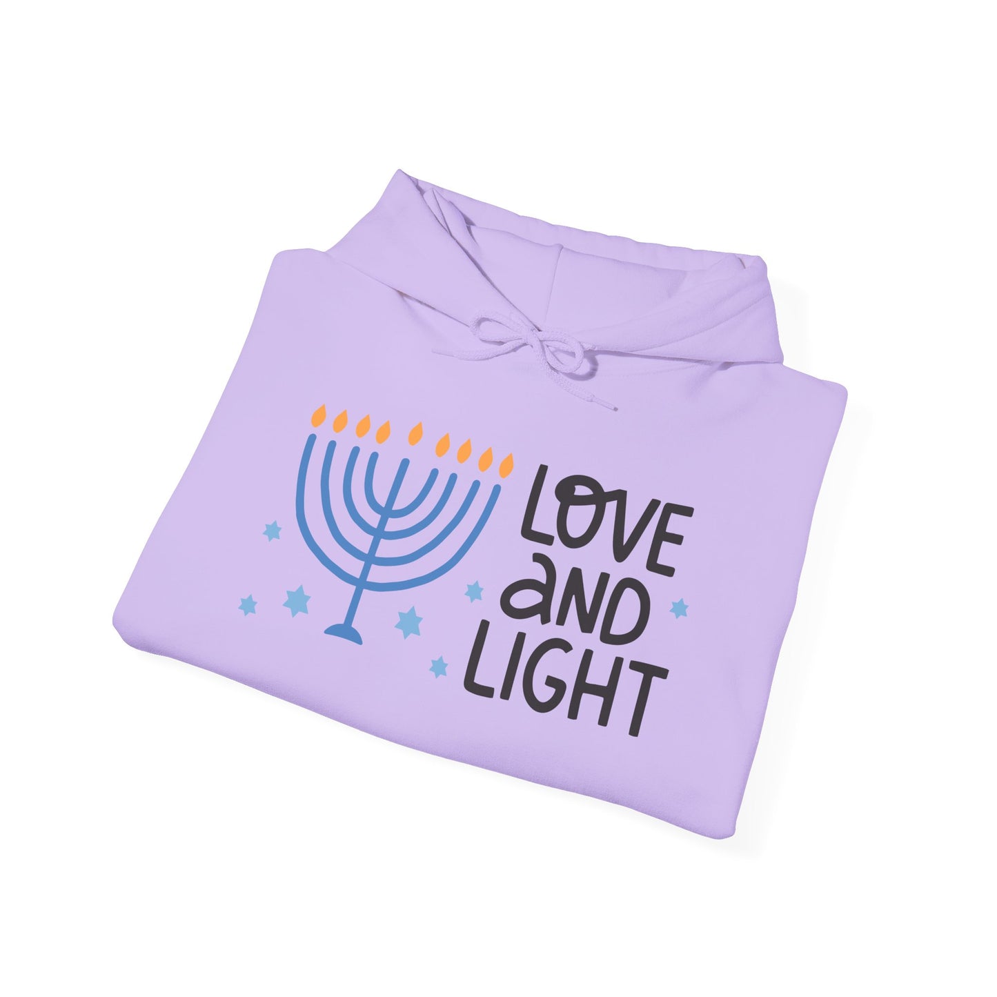 Hanukkah Love & Light Heavy Blend™ Hooded Sweatshirt