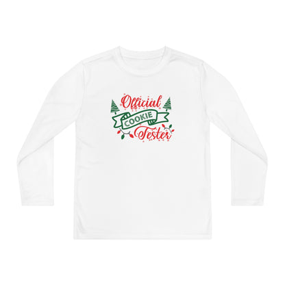 Official Cookie Tester Youth Long Sleeve Tee