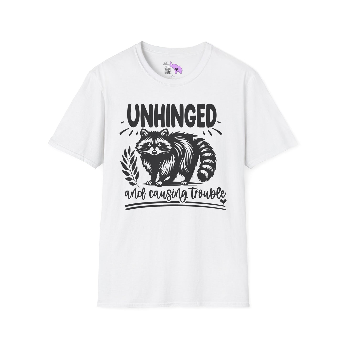 Unhinged and Causing Trouble Adult T-shirt