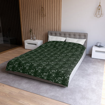 Flowers & Butterflies Microfiber Duvet Cover
