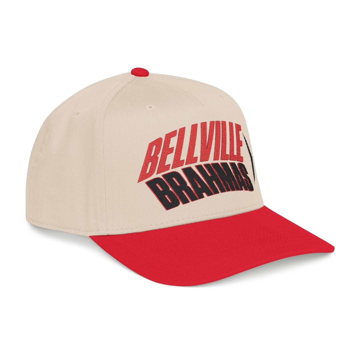 Bellville Brahmas (Angled) Mid Profile Baseball Cap