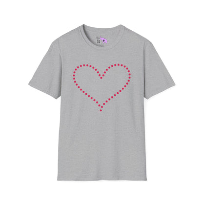 Heart 3 Adult T-shirt
