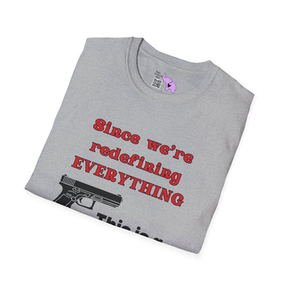 2A Redefining Gun as a Cordless Drill Adult T-shirt