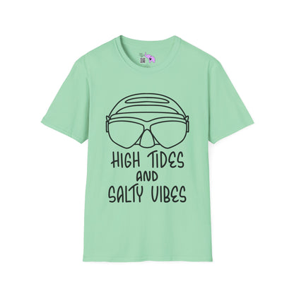 High Tides And Salty Vibes Adult T-shirt