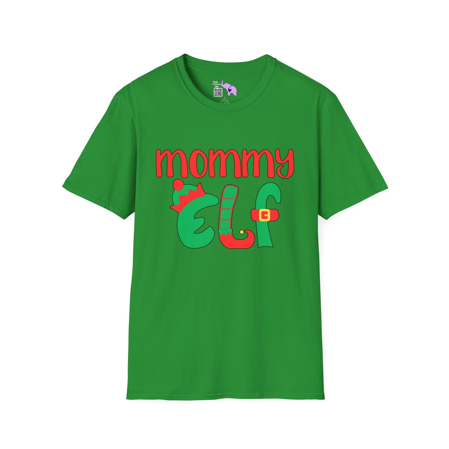 Mommy Elf Adult T-shirt