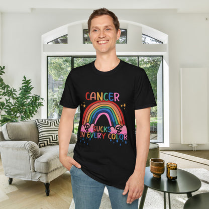 Fight Cancer in All Colors 20 Adult T-shirt