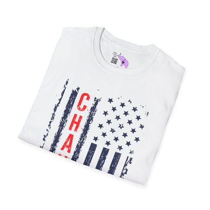 Change American Flag Adult T-shirt