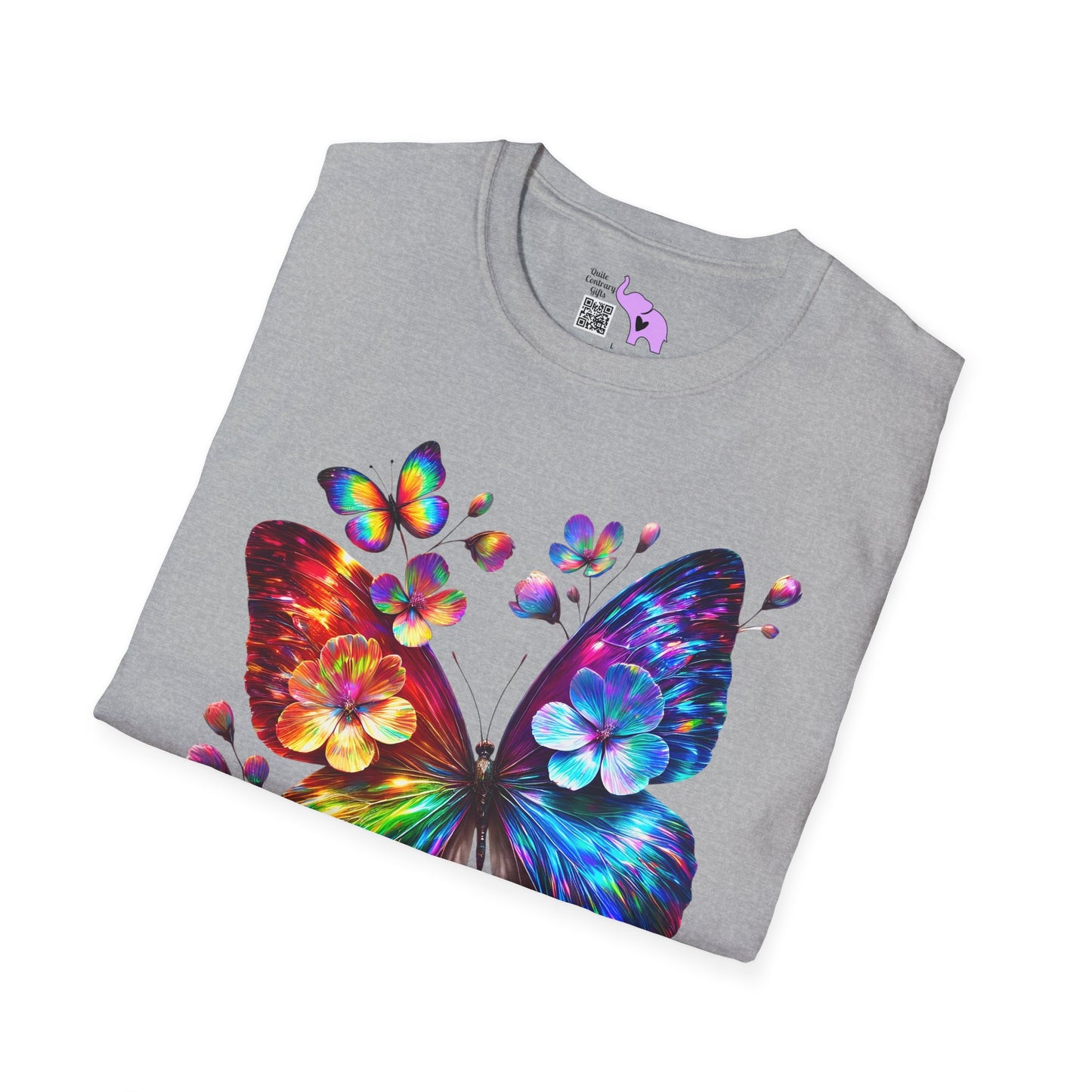 Colorful Butterflies Adult T-shirt