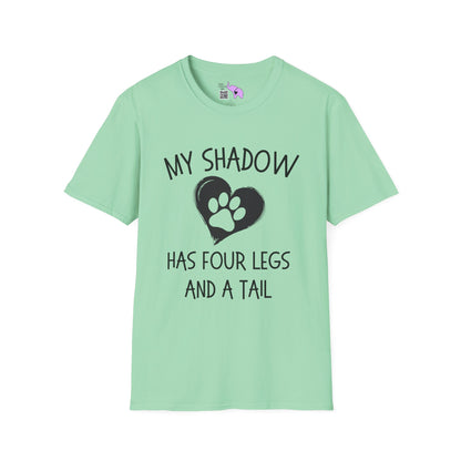 My Shadow Has Four Legs and a Tail Adult T-shirt
