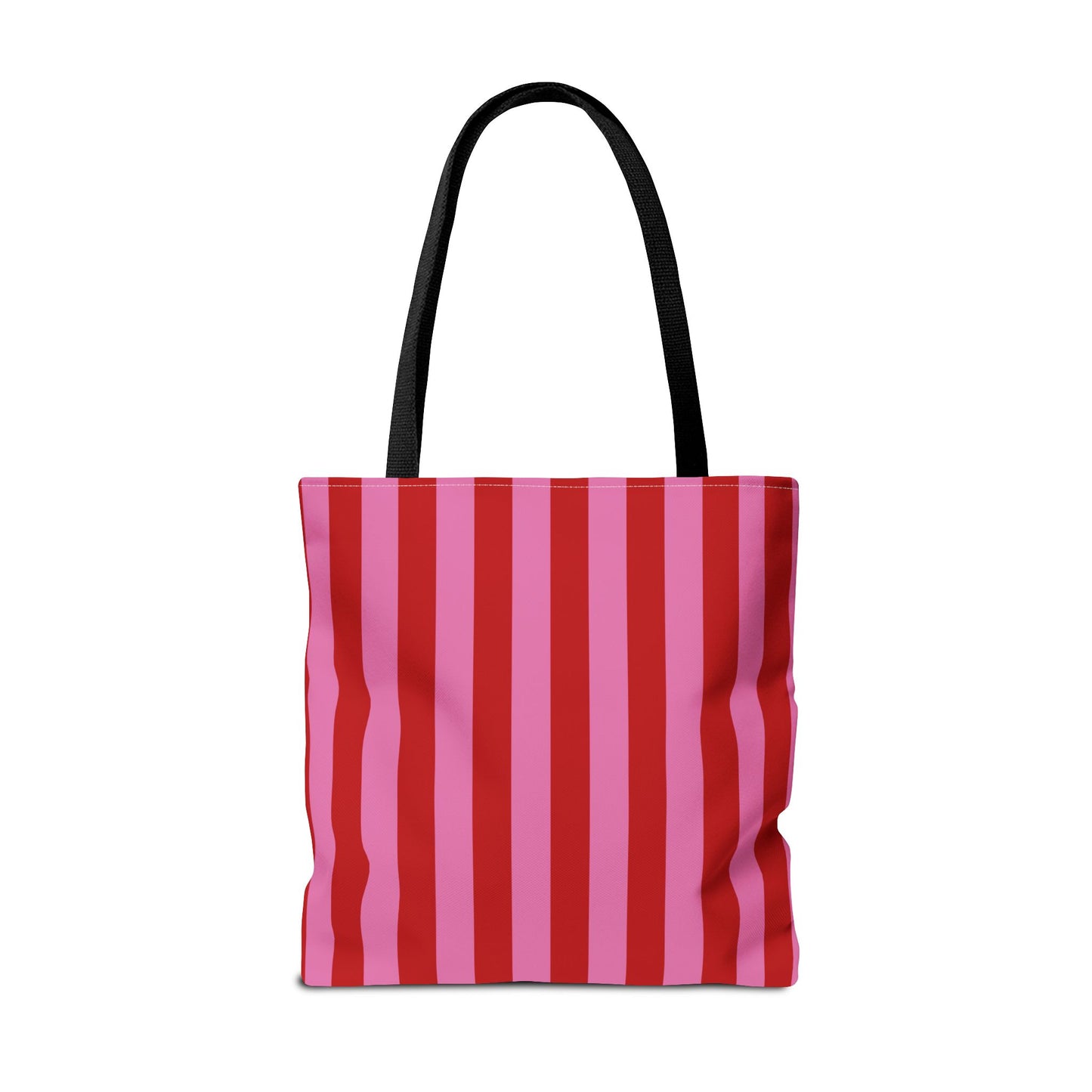 Be Mine Stripes Canvas Tote Bag