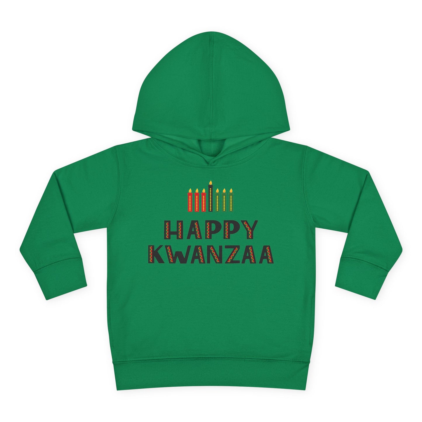 Happy Kwanzaa (Kinara) Toddler Hoodie