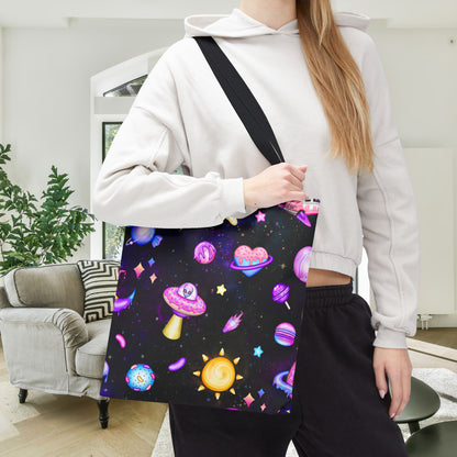 Cosmic Recess Canvas Tote Bag