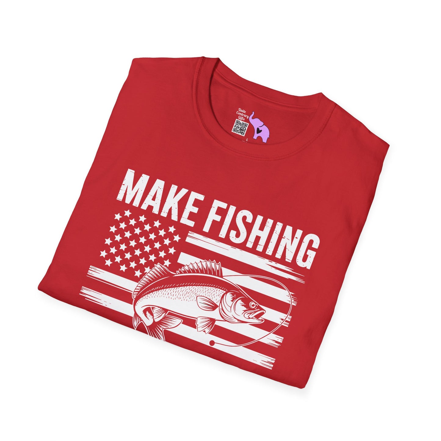 Make Fishing Great Again Adult T-shirt