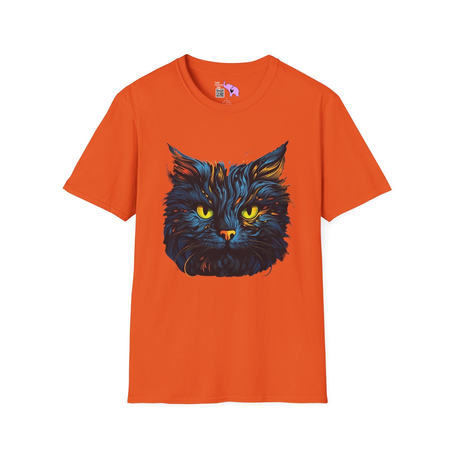Creepy Black Cats 15 Adult T-shirt