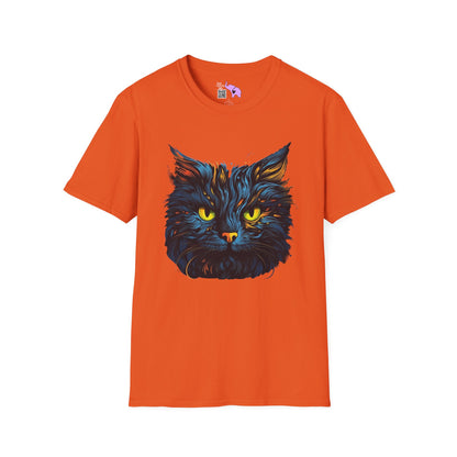 Creepy Black Cats 15 Adult T-shirt