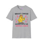 Breast Cancer Messed With The Wrong Chick Adult T-shirt