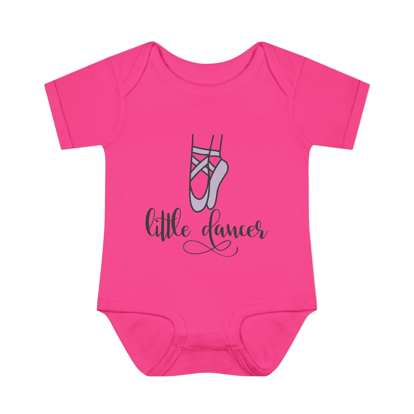 Little Ballerina Infant Baby Rib Bodysuit