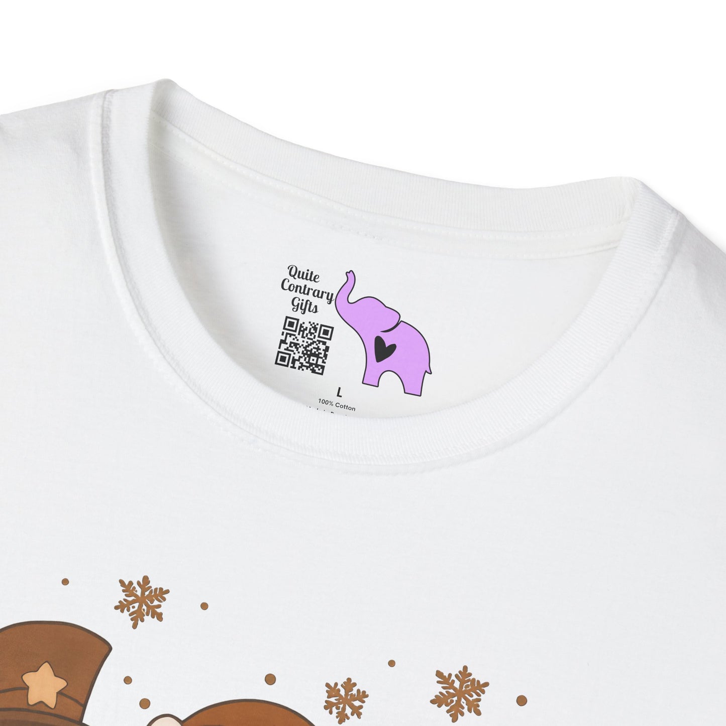 Let It Snow (Snowmen Trio) Adult T-shirt