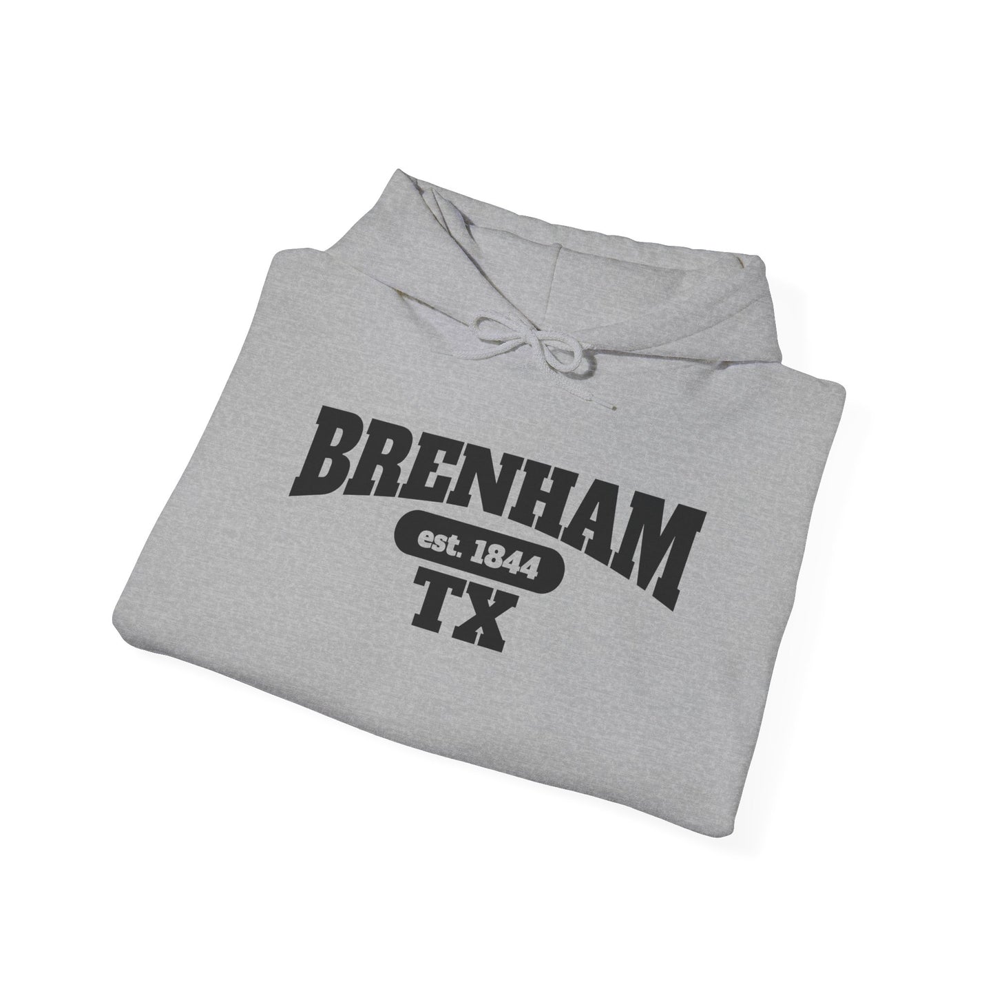 Brenham Tx Est. 1844 Adult Heavy Blend™ Hoodie
