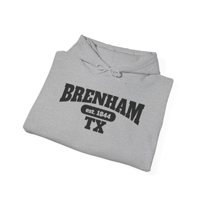Brenham Tx Est. 1844 Adult Heavy Blend™ Hoodie