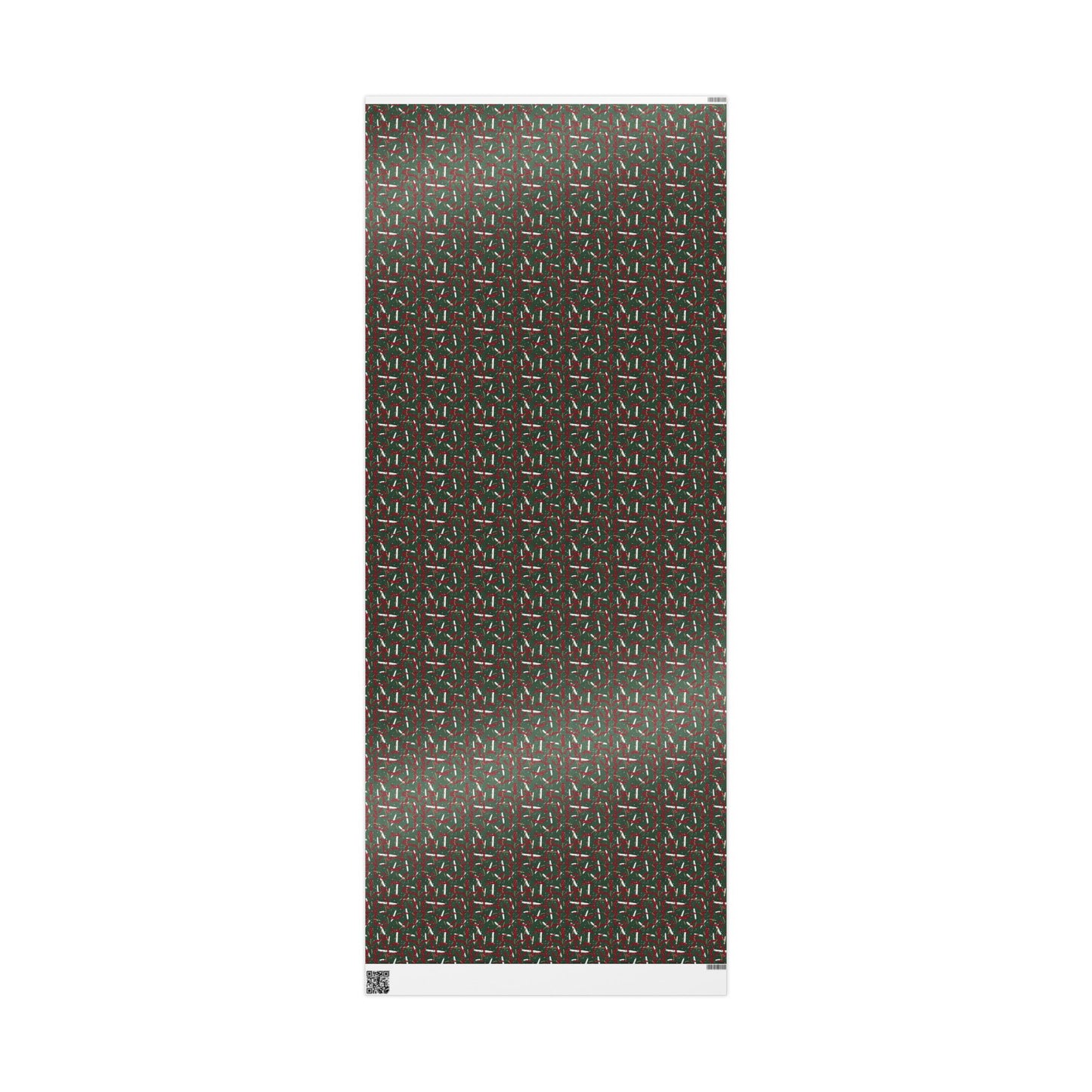 Holiday Brushstrokes Wrapping Paper