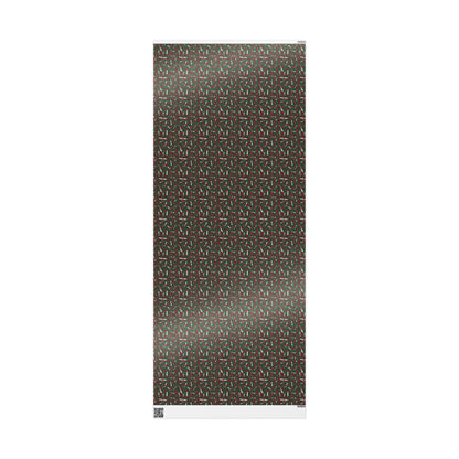 Holiday Brushstrokes Wrapping Paper