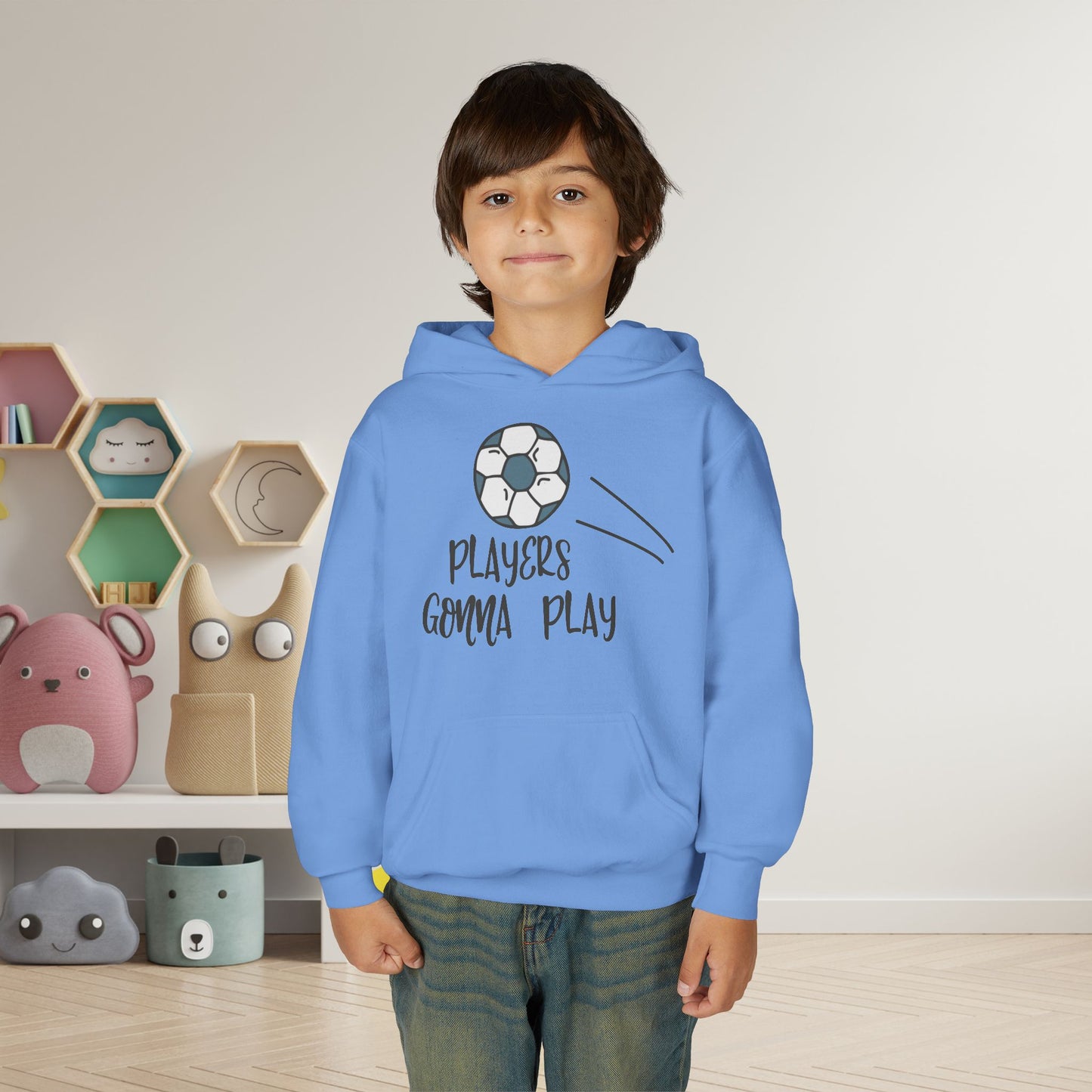Players Gonna Play Youth Heavy Blend Hoodie