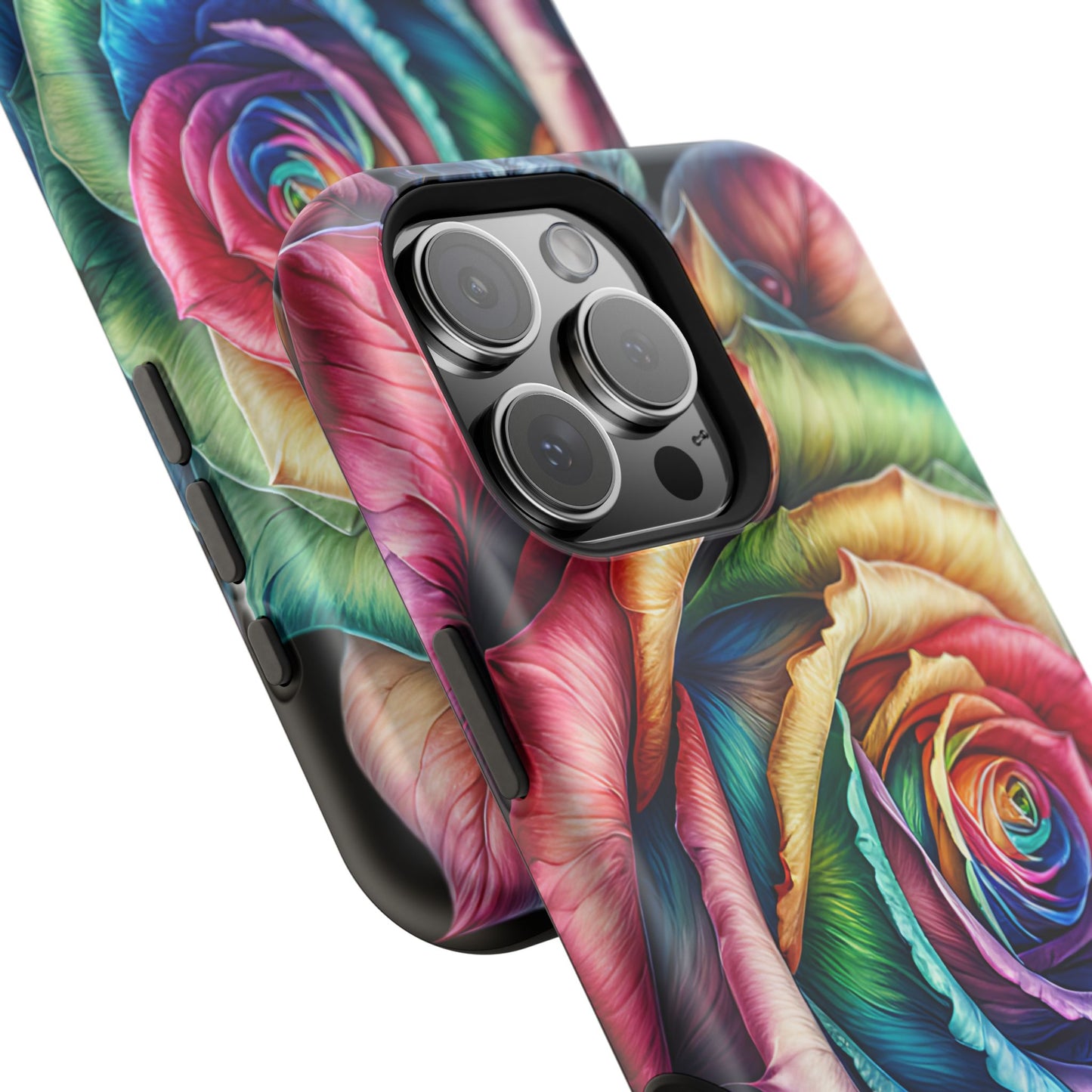 Colorful Rose MagSafe® Compatible Tough Case for iPhone