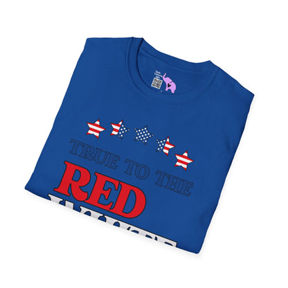 True To The Red White & Blue Adult T-shirt