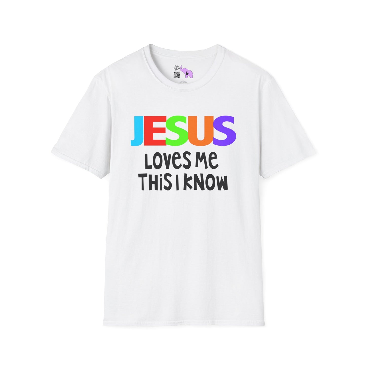 Jesus Loves Me This I Know 2 Adult T-shirt