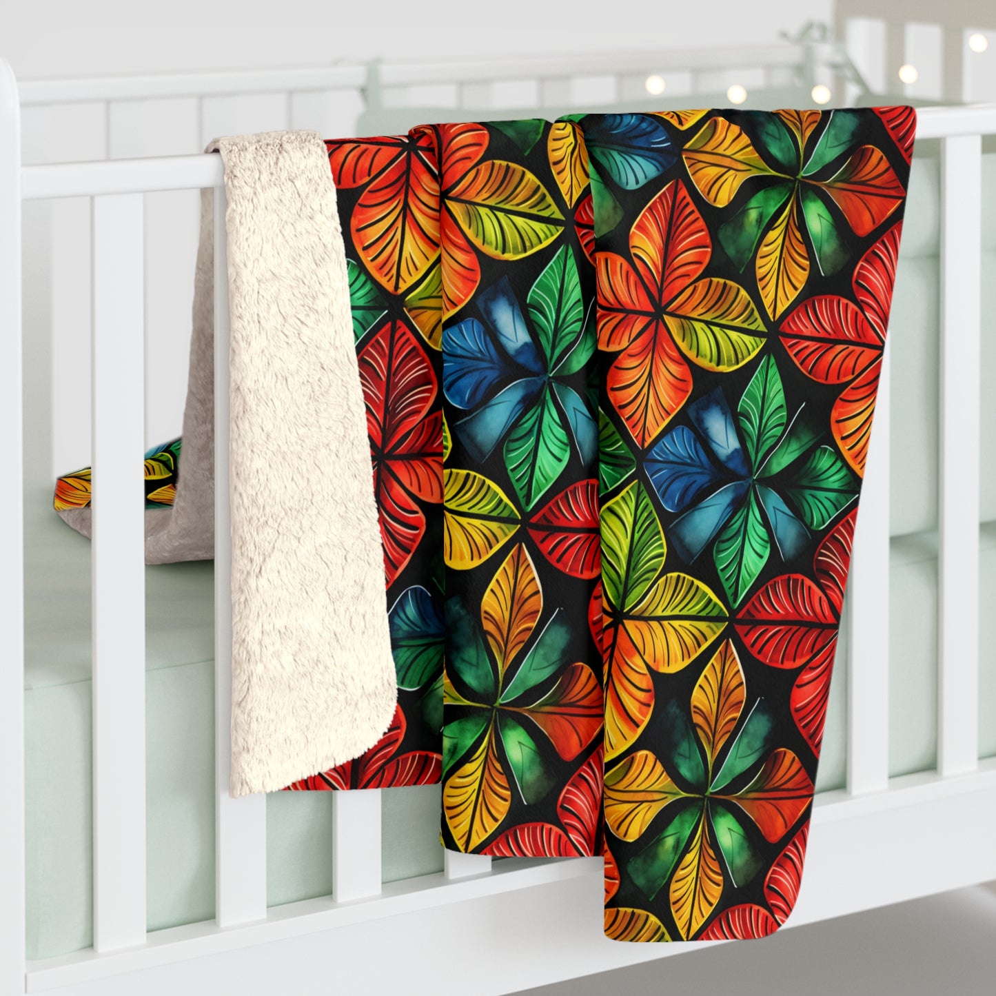 Kinara Radiance Sherpa Fleece Blanket