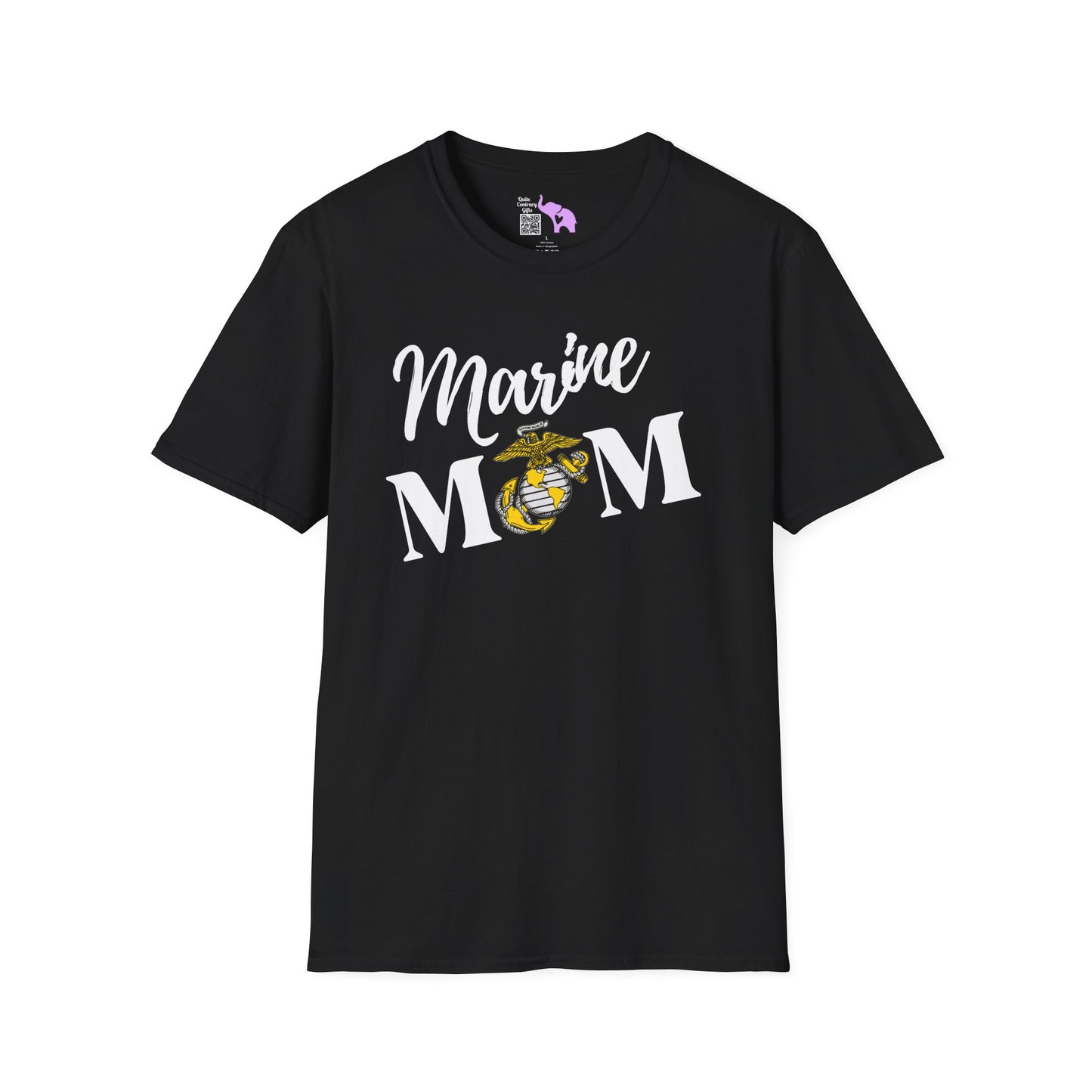 Marine Mom Adult T-shirt