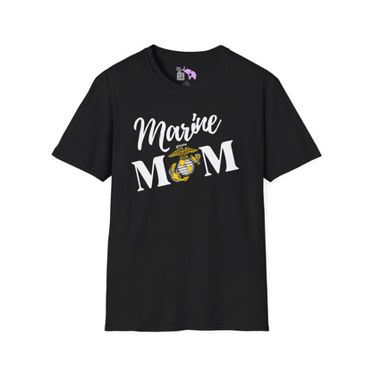 Marine Mom Adult T-shirt