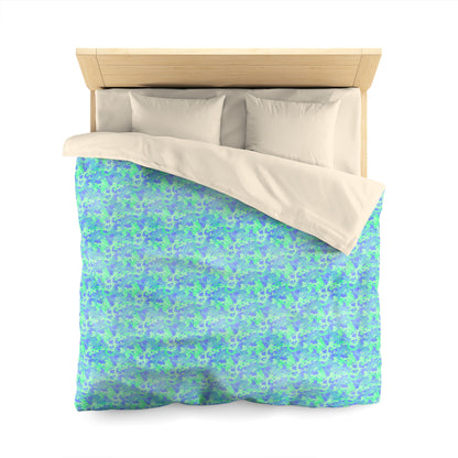 Glacier Grove Camo Microfiber Duvet Cover