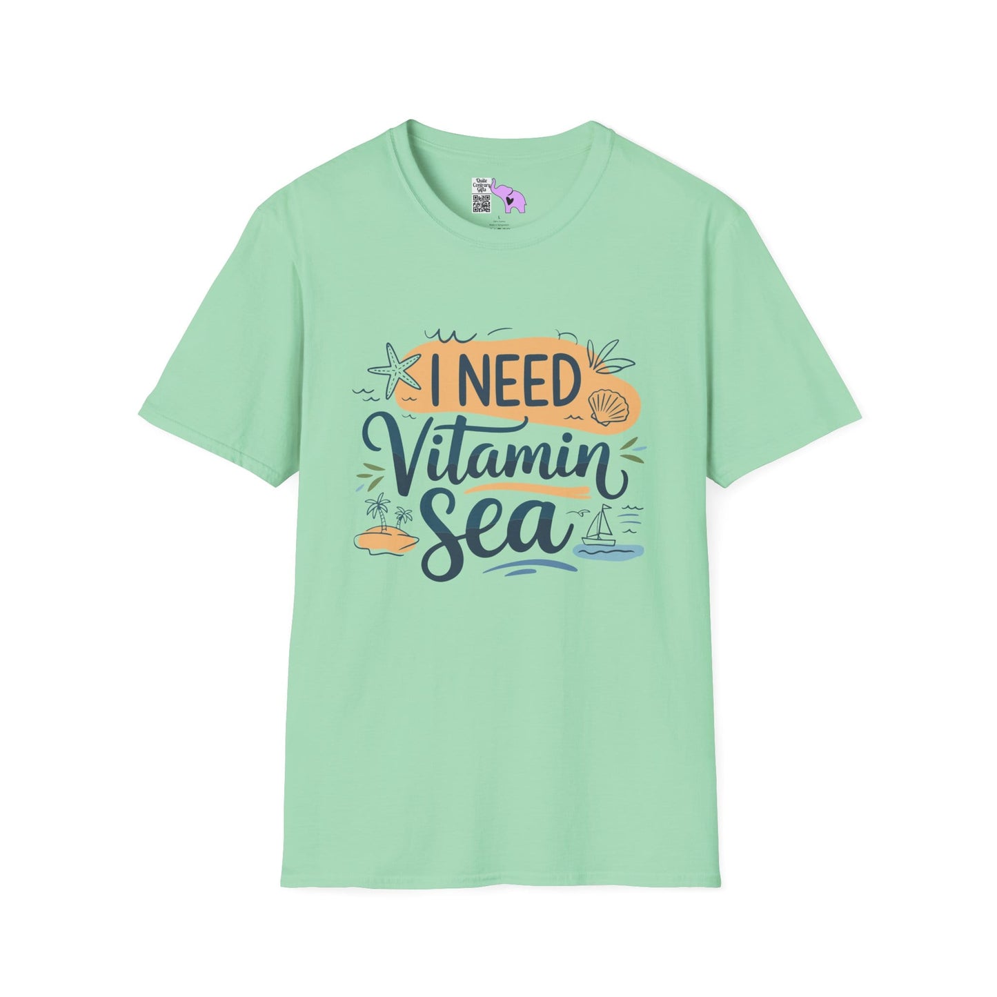 I Need Vitamin Sea Adult T-shirt