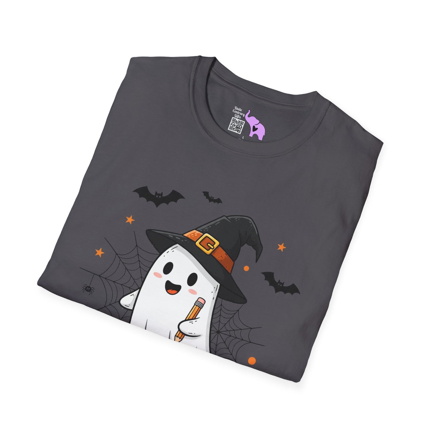 Spooky Teacher Adult T-shirt