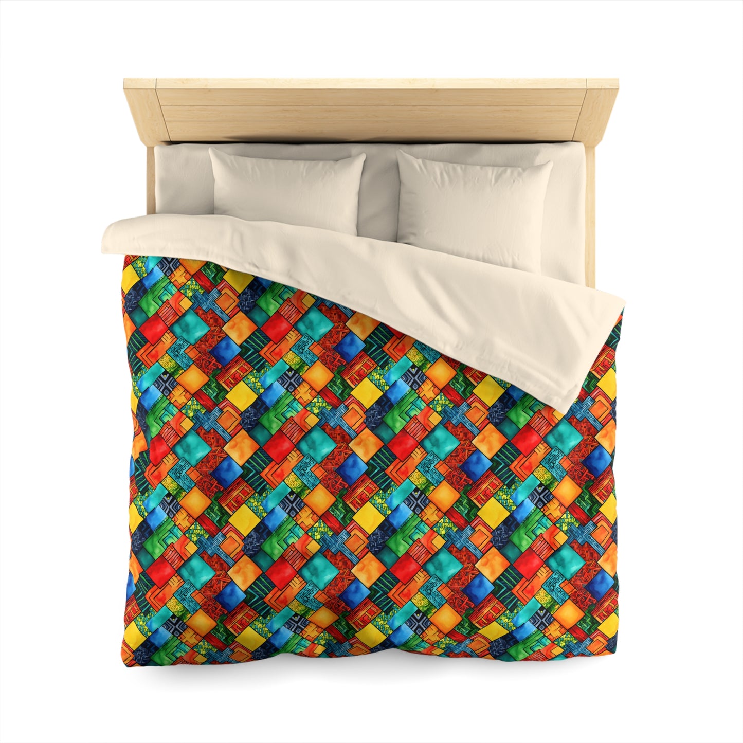 Heritage Pulse Microfiber Duvet Cover