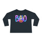 Pastel Boo Toddler Long Sleeve Tee
