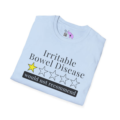 Irritable Bowel Syndrome 1 Star Would Not Recommend Adult T-shirt