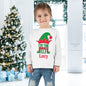 I'm The Boujee Elf Personalized Toddler Long Sleeve Tee