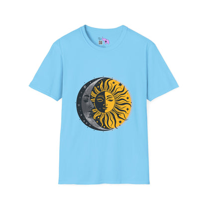 Sun Moon Stars Adult T-shirt