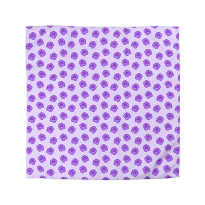 Lilac Mist Peonies Duvet Bedding Set