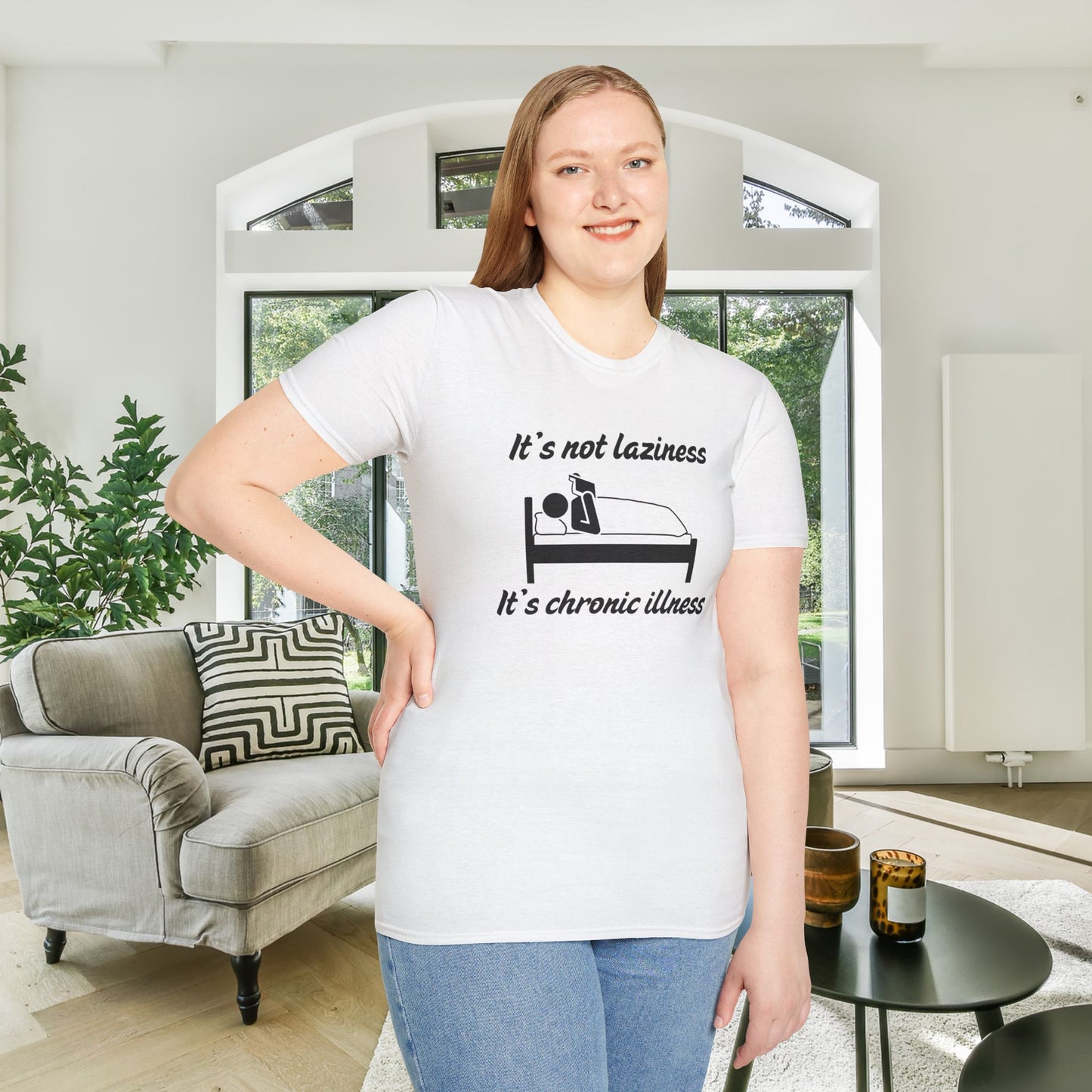 It's Not Laziness It's Chronic Illness Adult T-shirt