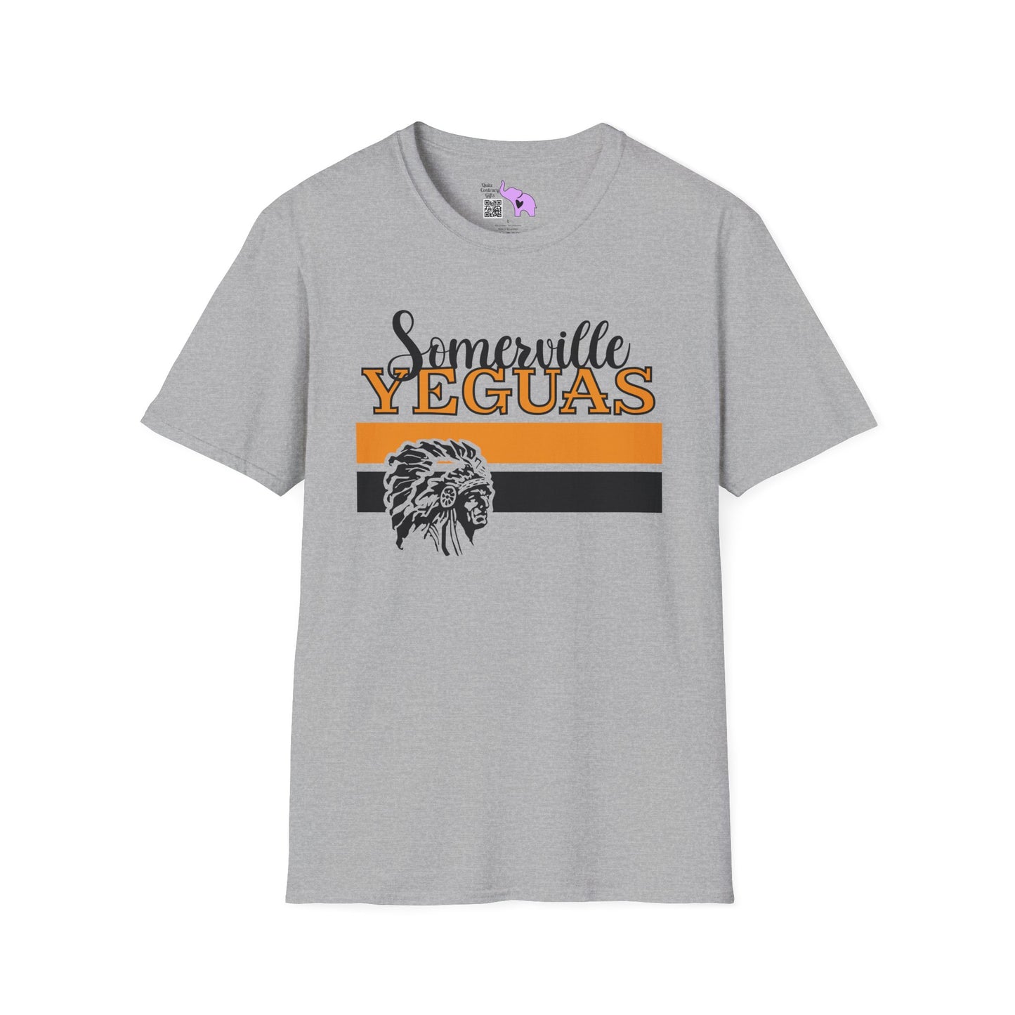 Somerville Yeguas w/Mascot Adult T-shirt