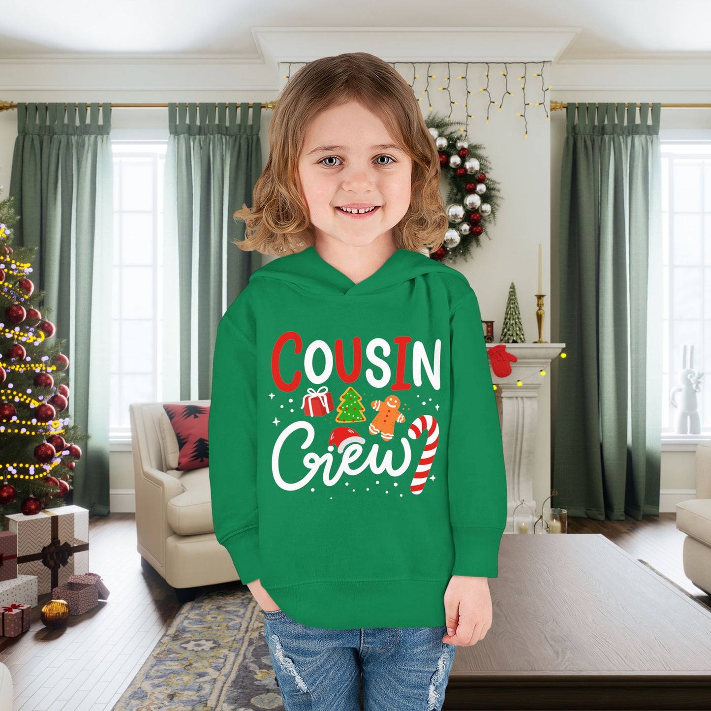 Cousin Crew Toddler Pullover Fleece Hoodie