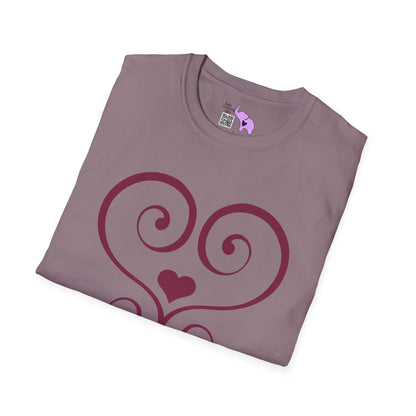 Heart 8 Adult T-shirt