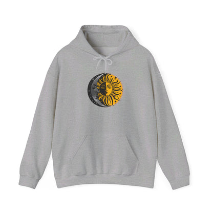 Sun Moon Stars Heavy Blend™ Hooded Sweatshirt