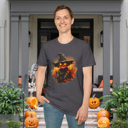 Halloween Scarecrow 4 Adult T-shirt