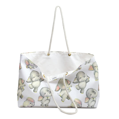 Dancing Elephants Weekender Bag