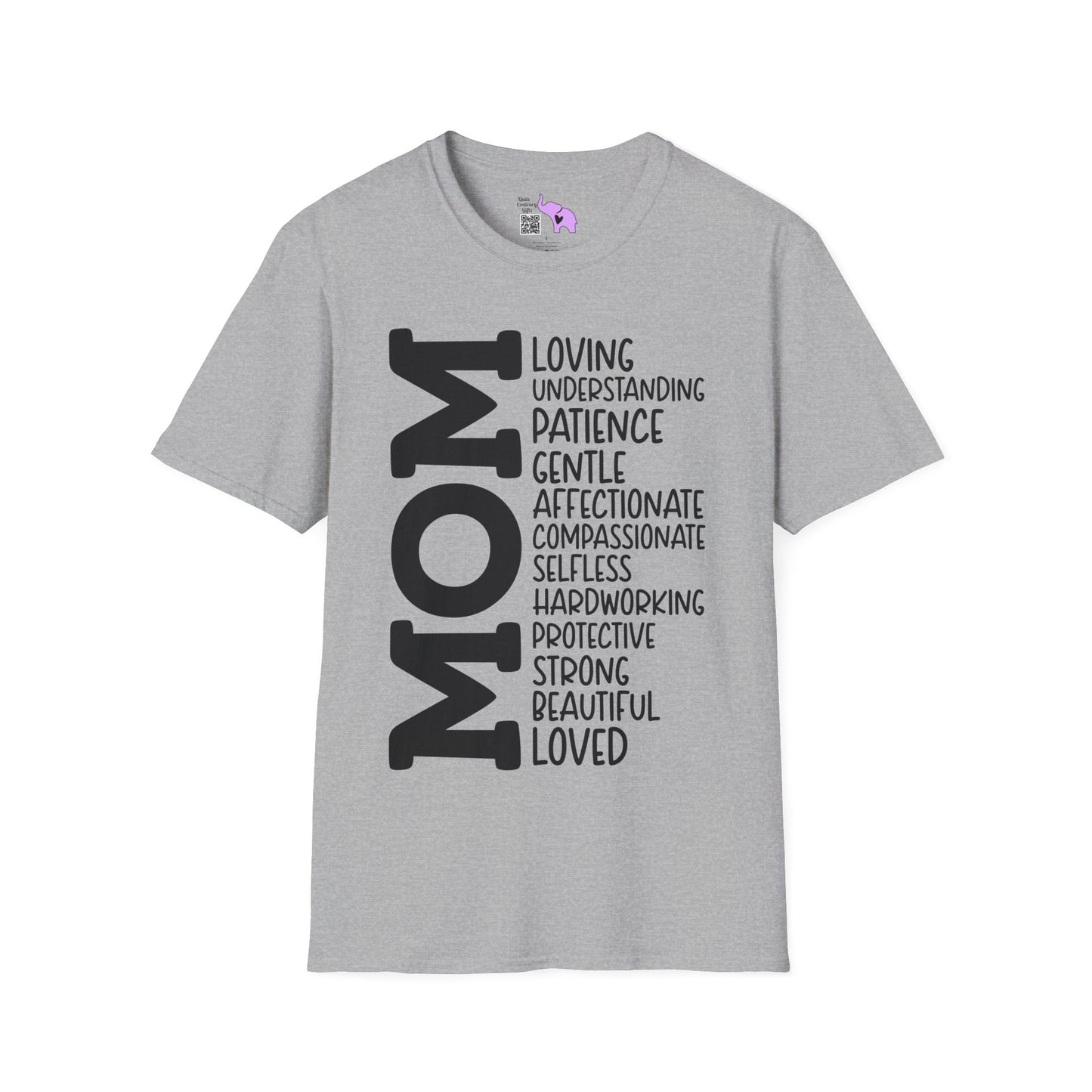Mom Description Adult T-shirt